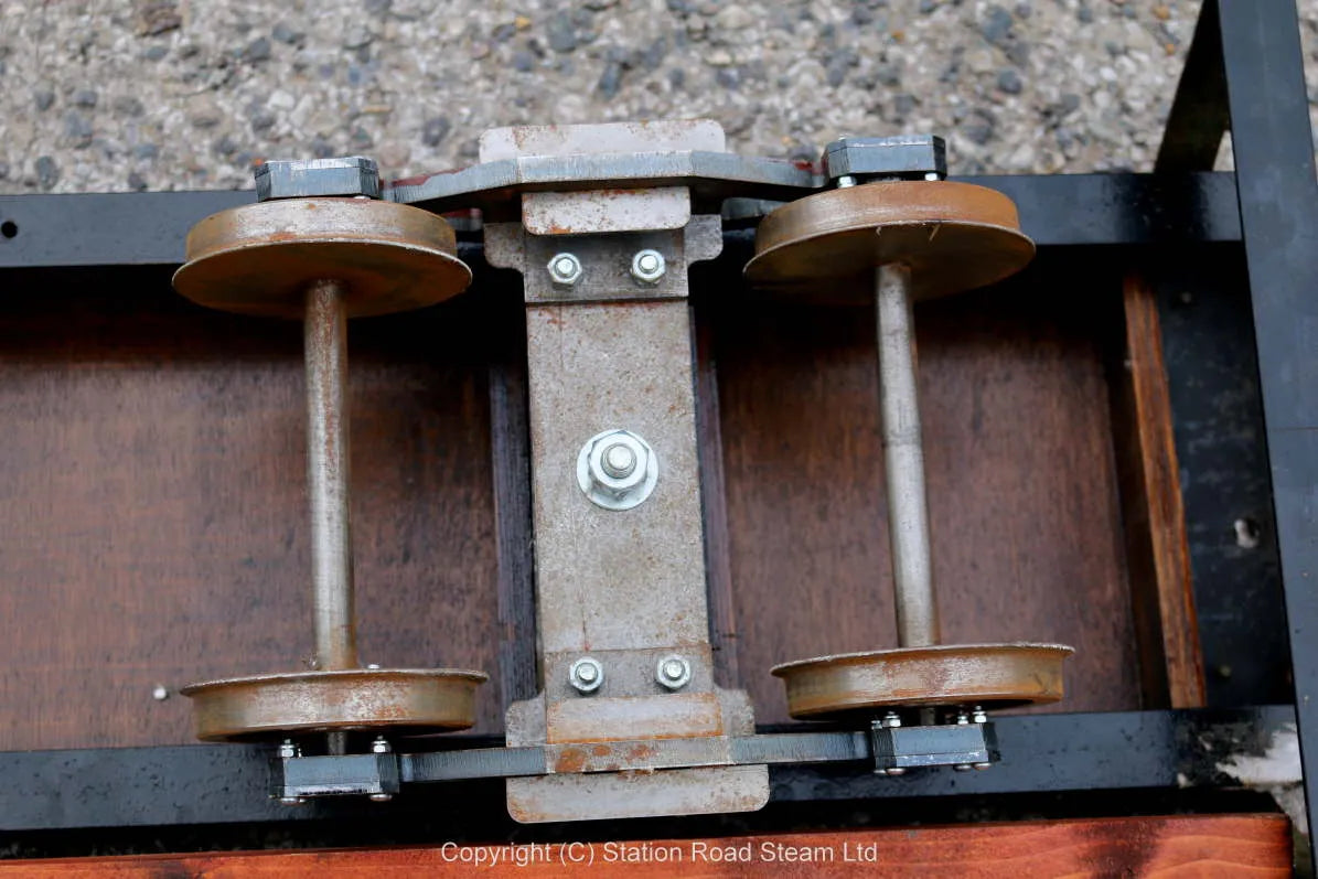 5 inch gauge ground level bogie driving truck