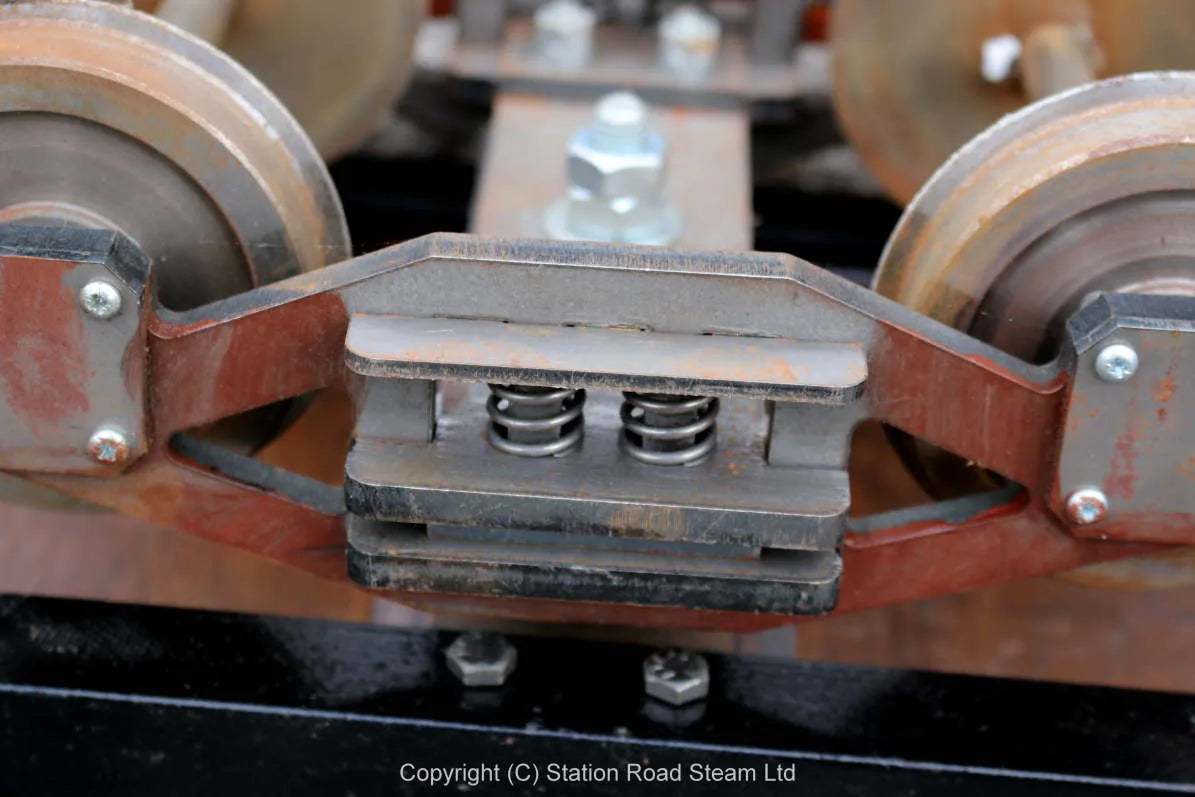 5 inch gauge ground level bogie driving truck