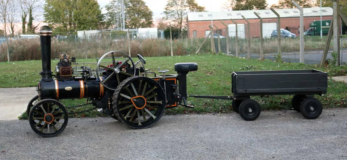4 inch scale Fowler agricultural engine