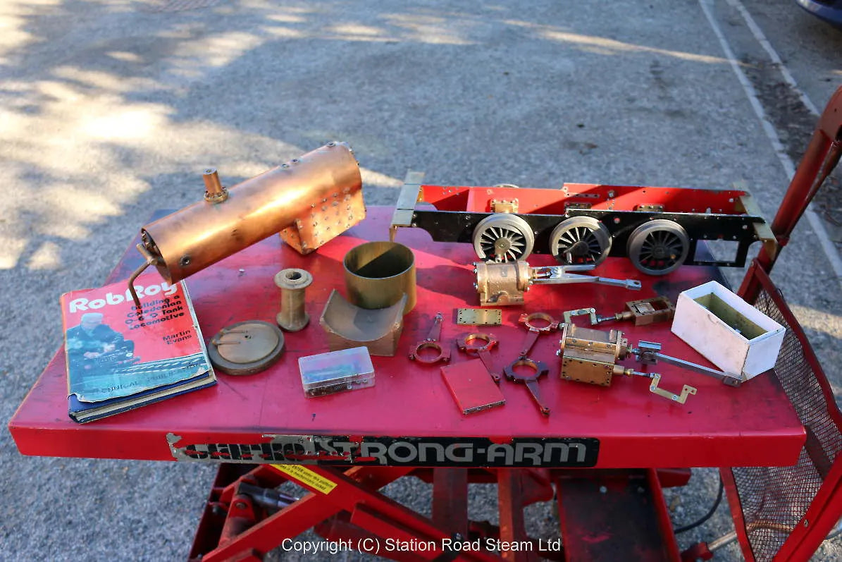 3 1/2 inch gauge part-built Rob Roy