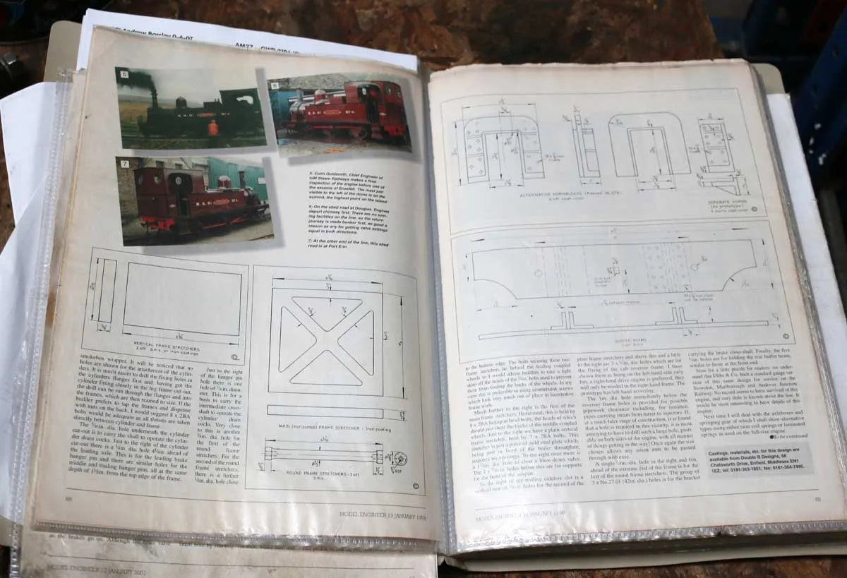 7 1/4 inch gauge "Caledonia" 0-6-0T