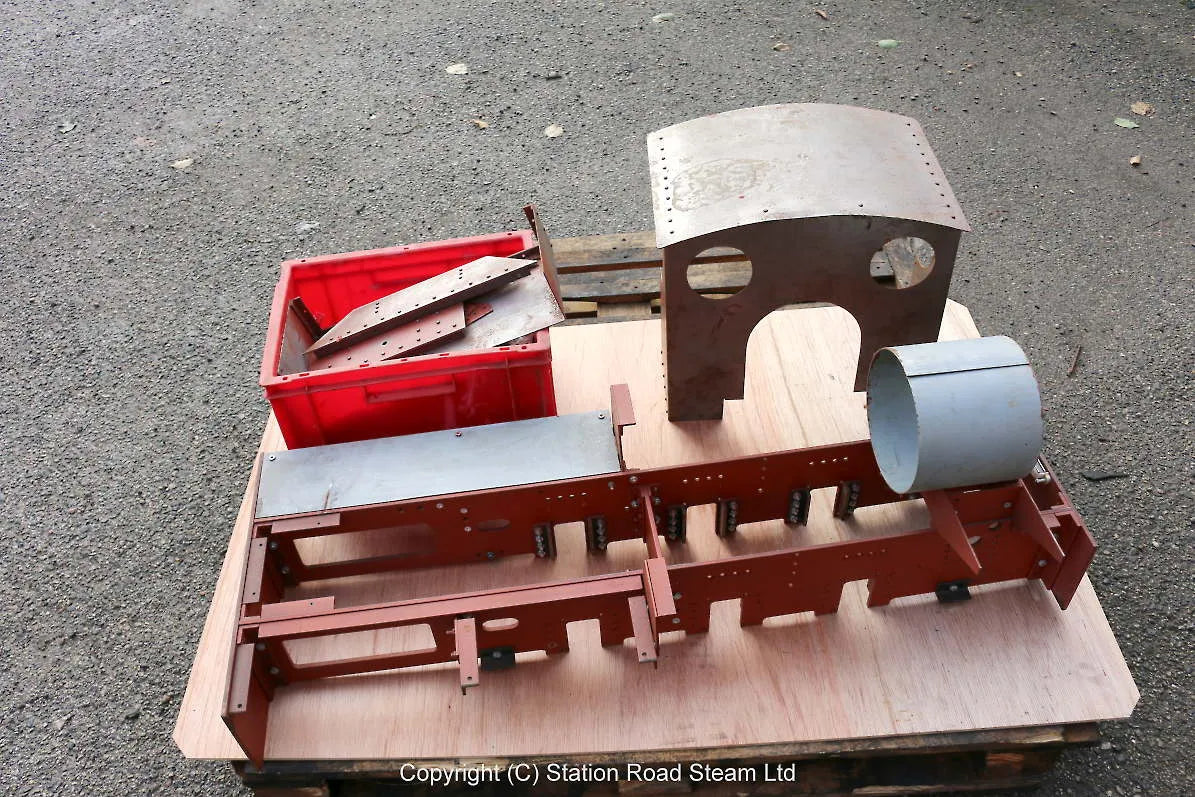 Part-built 7 1/4 inch gauge Hudswell Clarke