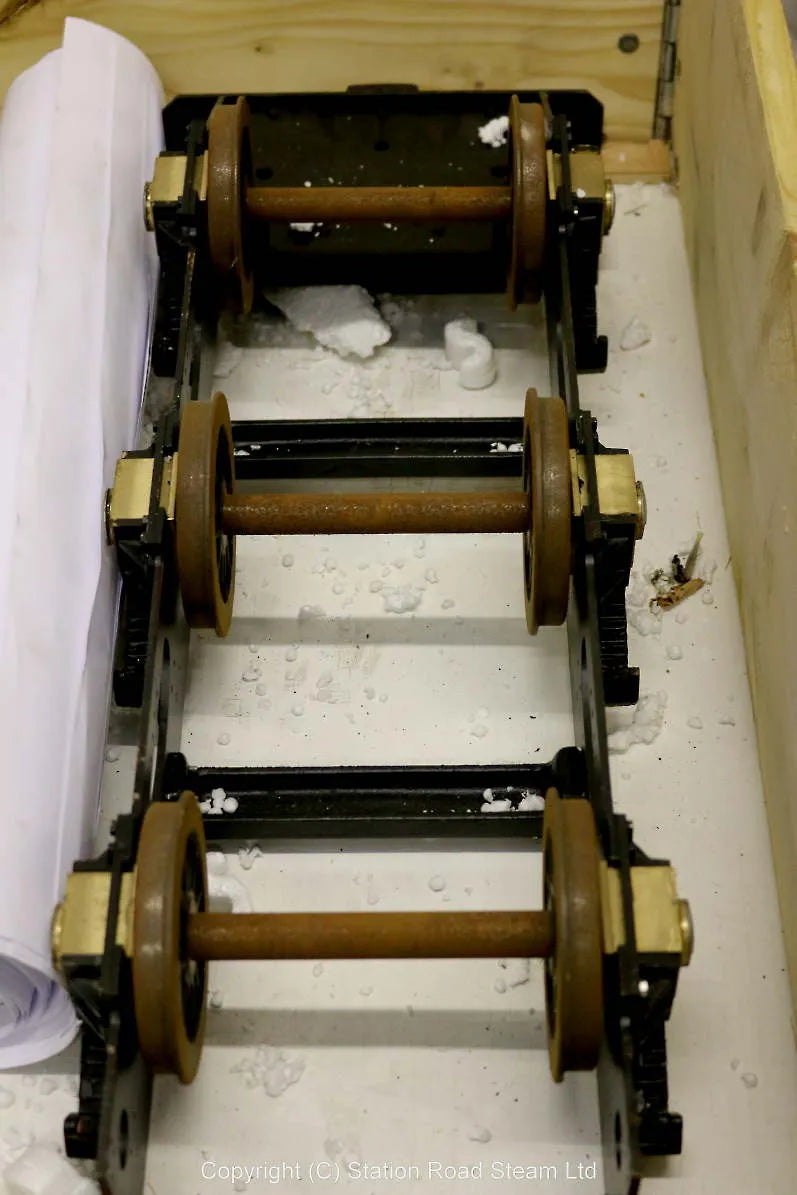 5 inch gauge Britannia frames, castings & drawings