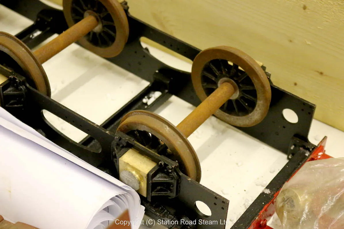 5 inch gauge Britannia frames, castings & drawings