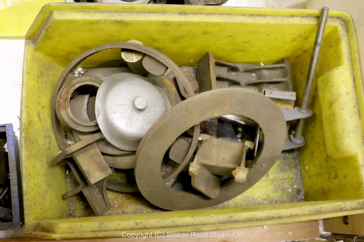 5 inch gauge Britannia frames, castings & drawings