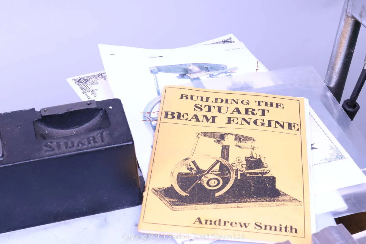 Set of Stuart beam engine castings