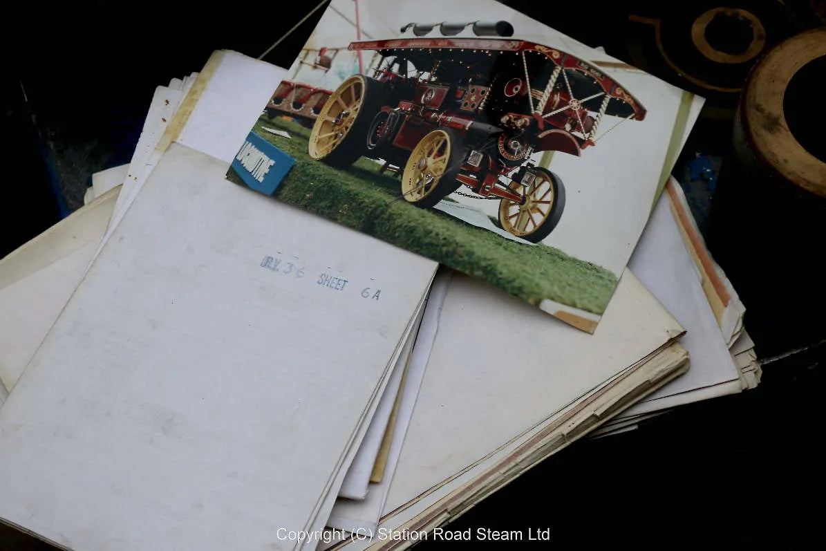 Parts for 2 inch scale Burrell "Thetford Town" Showmans engine