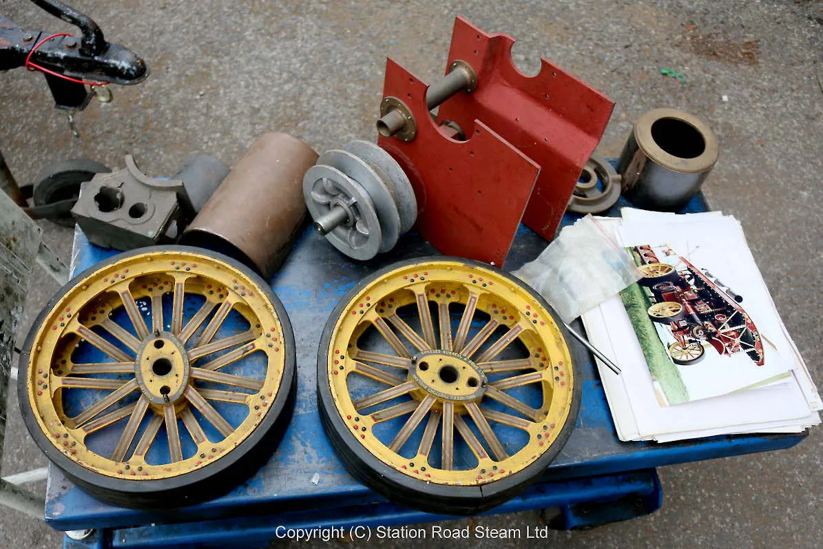 Parts for 2 inch scale Burrell "Thetford Town" Showmans engine