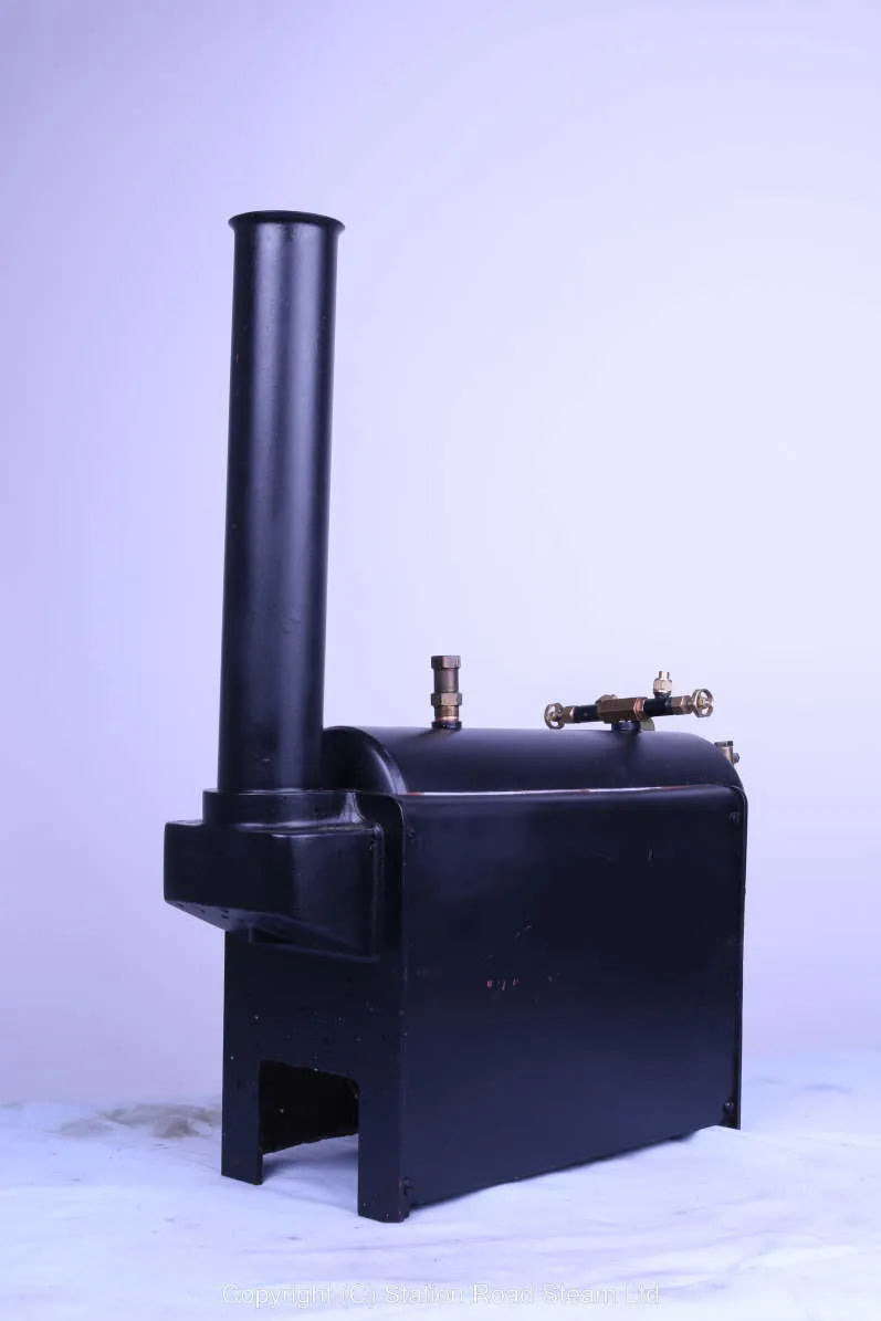 Stuart 504 boiler with ceramic gas burner and hand pump