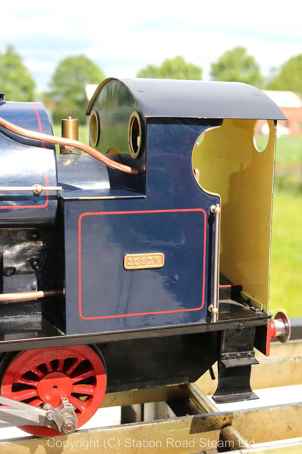 3 1/2 inch gauge 0-4-0 saddle tank