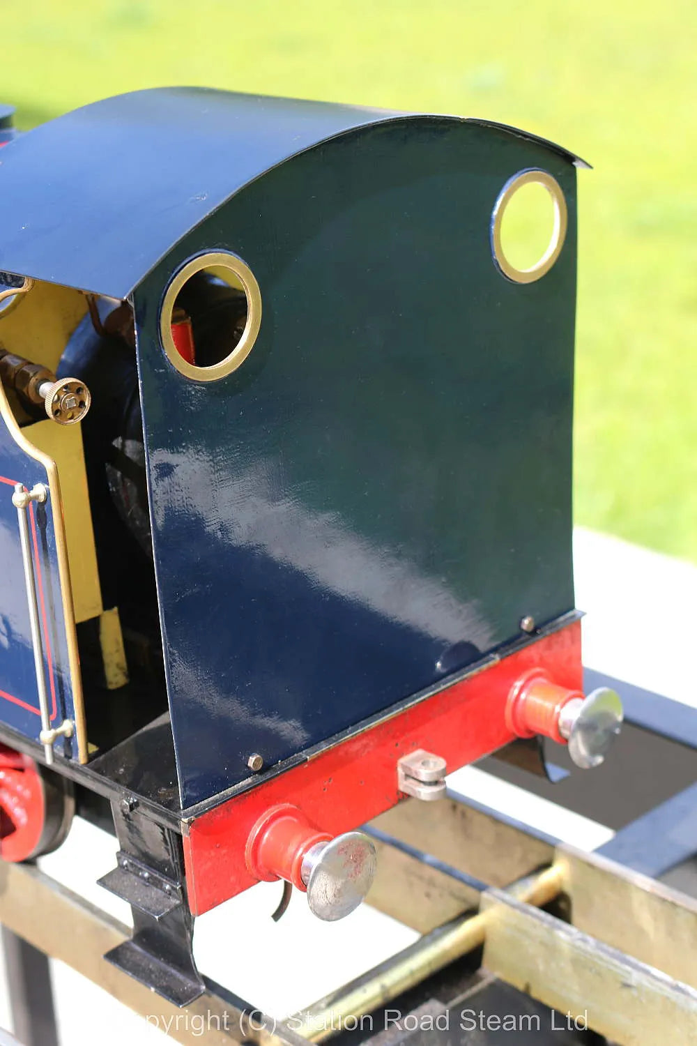 3 1/2 inch gauge 0-4-0 saddle tank
