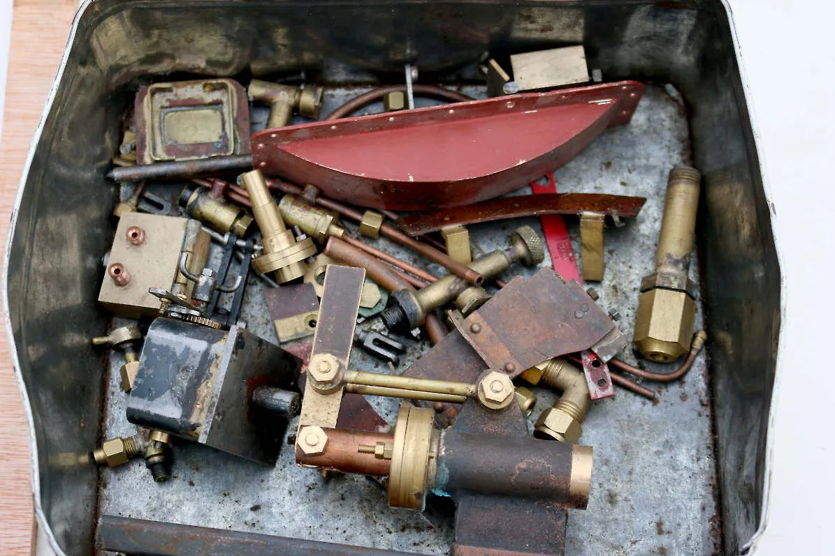 Part-built 5 inch gauge LMS Royal Scot