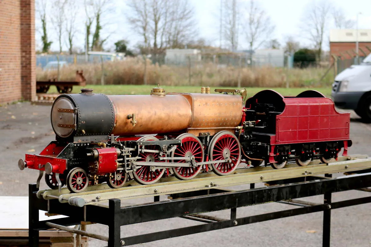 Part-built 5 inch gauge LMS Royal Scot
