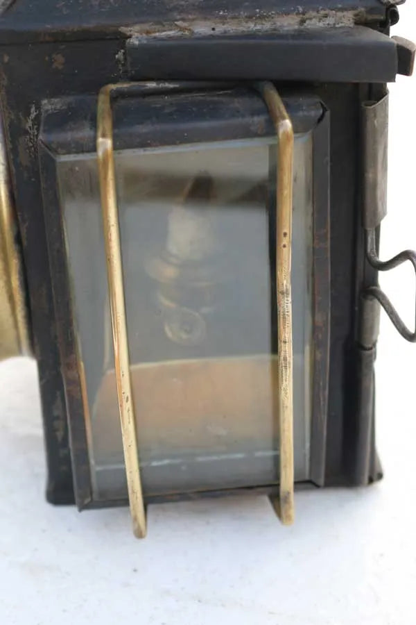 Pair J & R Oldfield "Dependence" oil lamps
