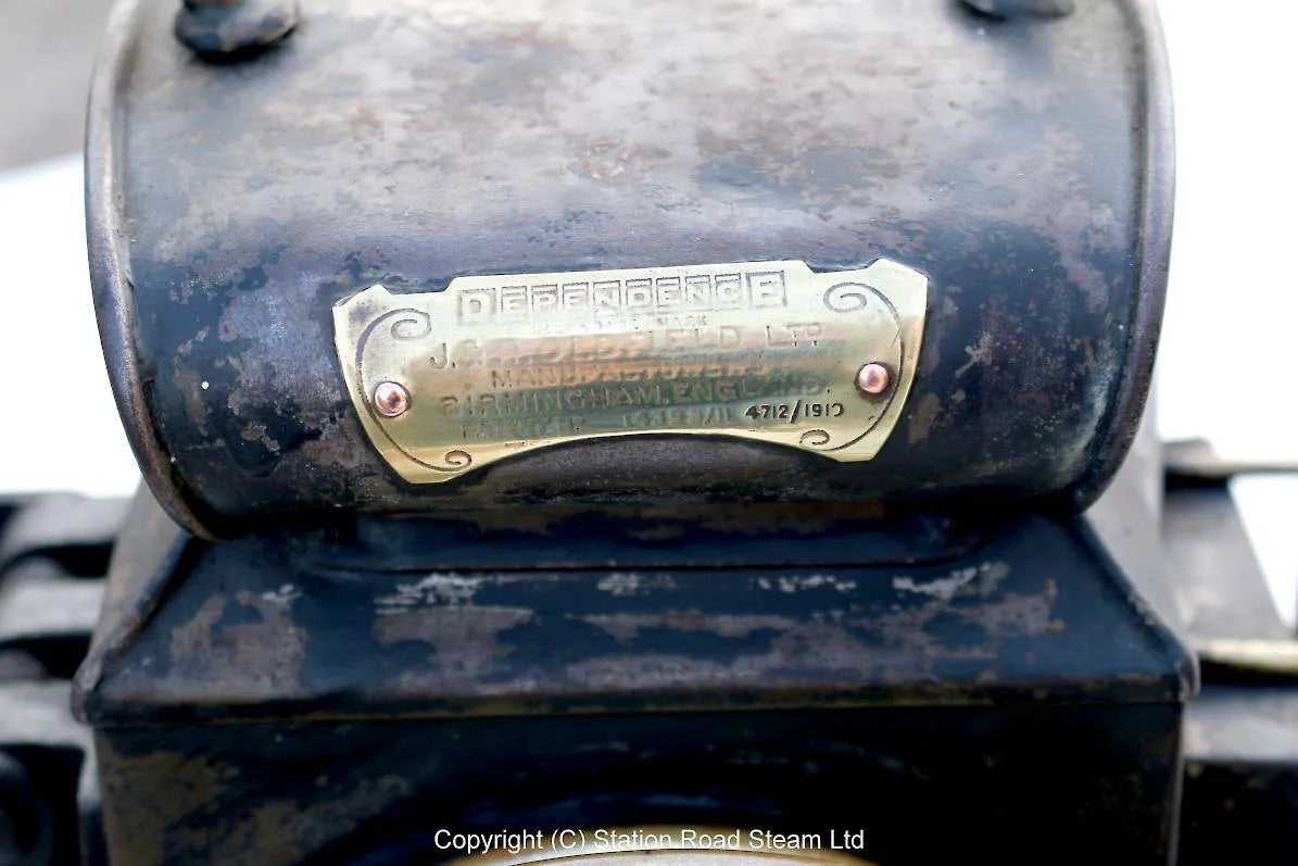 Pair J & R Oldfield "Dependence" oil lamps