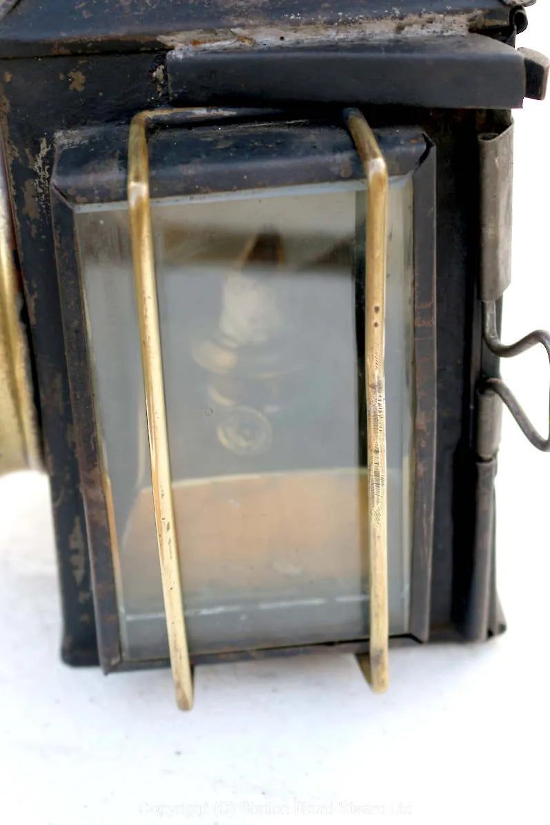 Pair J & R Oldfield "Dependence" oil lamps