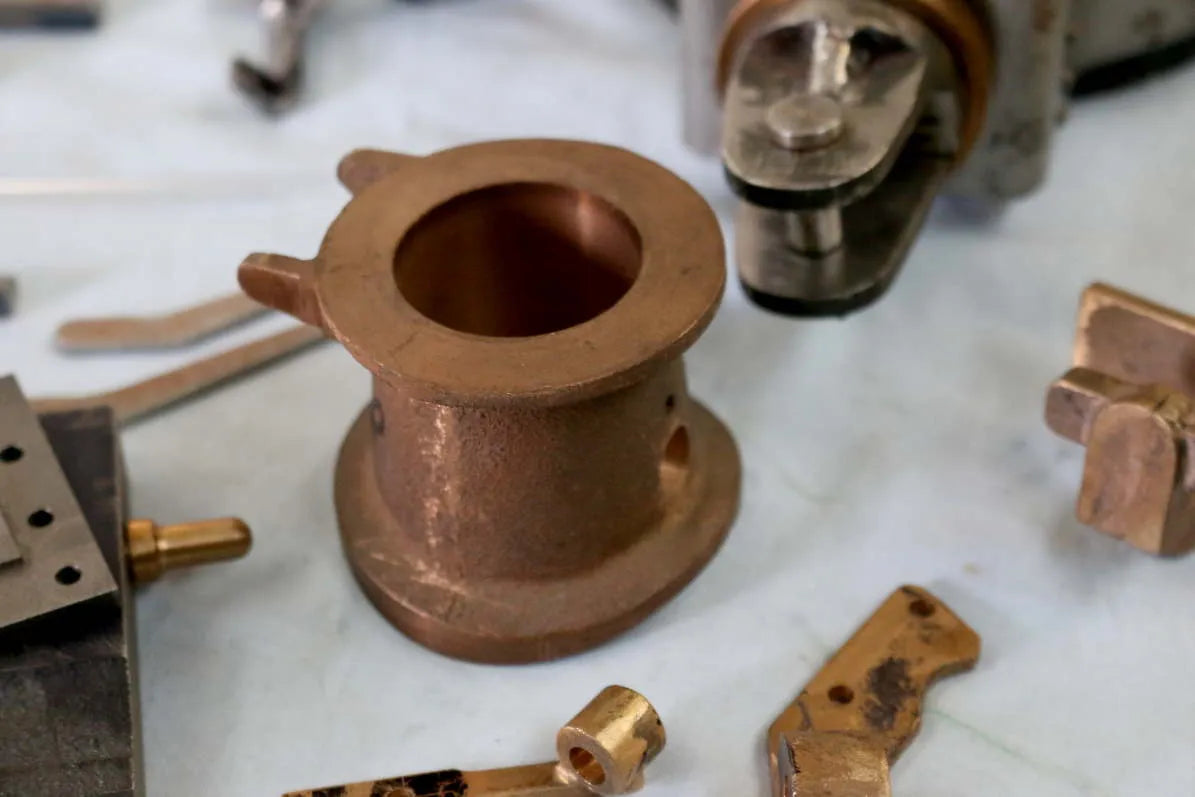 Boiler, parts & castings for 2 inch scale Durham & North Yorkshire traction engine