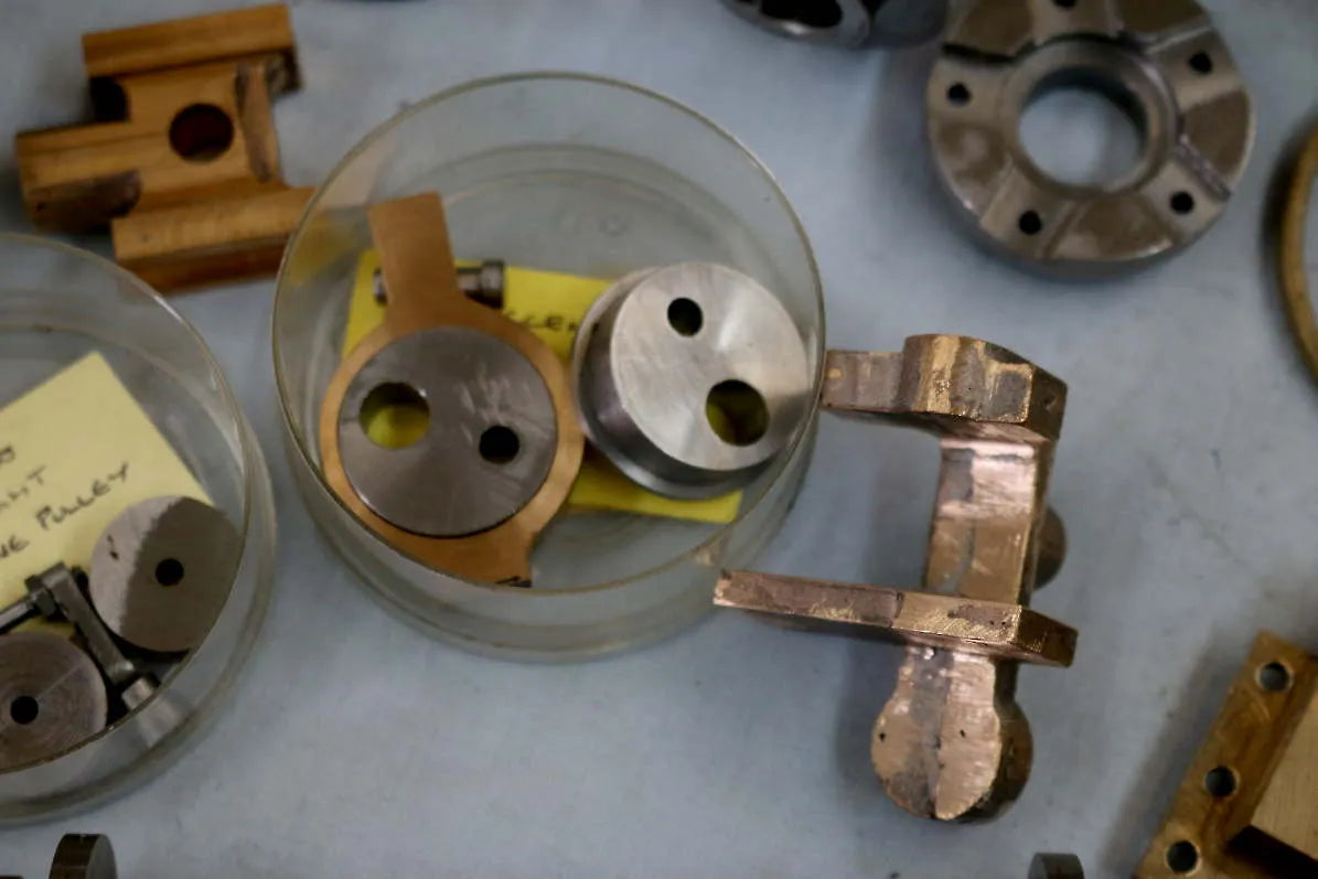 Boiler, parts & castings for 2 inch scale Durham & North Yorkshire traction engine