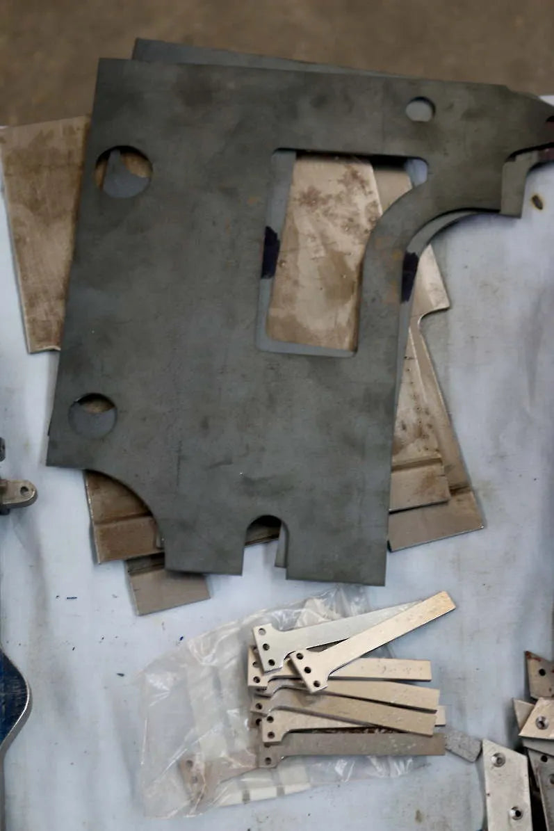 Boiler, parts & castings for 2 inch scale Durham & North Yorkshire traction engine