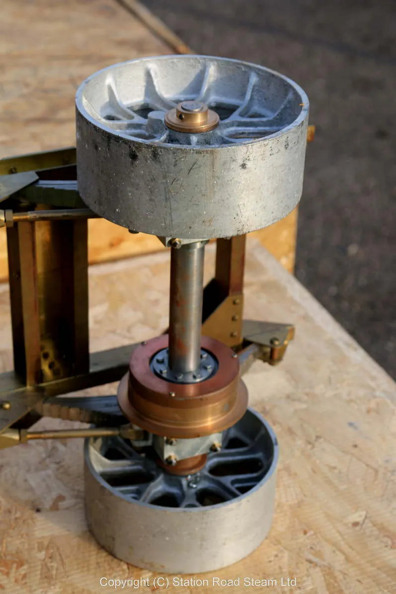 2 inch scale part-built Clayton wagon