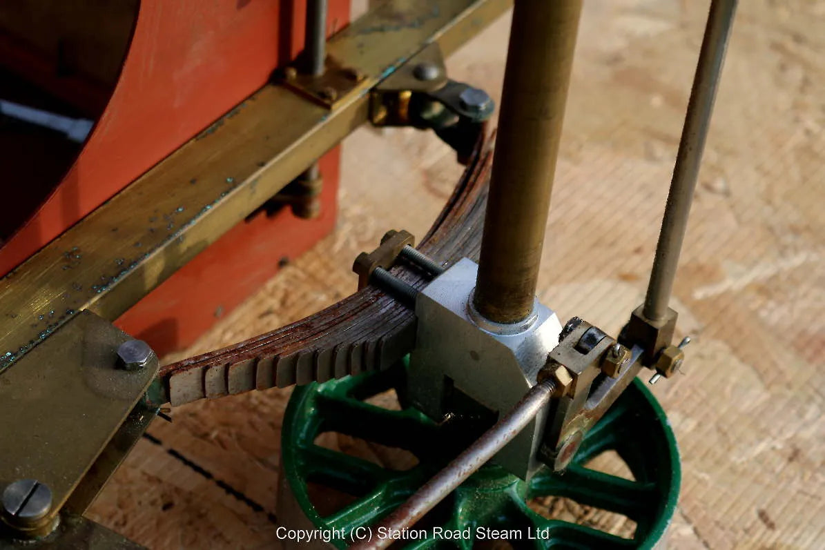 2 inch scale part-built Clayton wagon