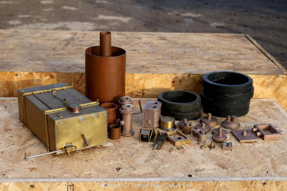 2 inch scale part-built Clayton wagon