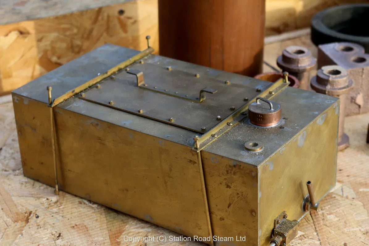 2 inch scale part-built Clayton wagon