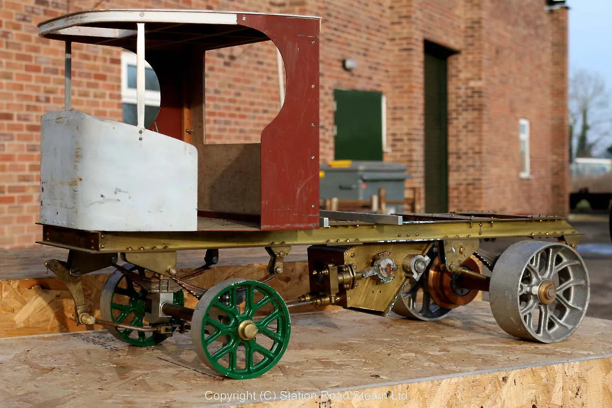 2 inch scale part-built Clayton wagon