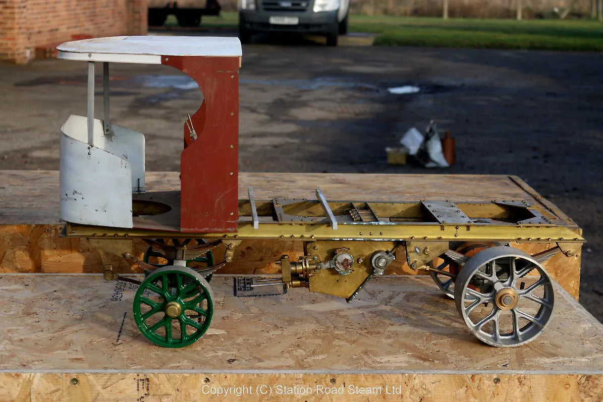 2 inch scale part-built Clayton wagon
