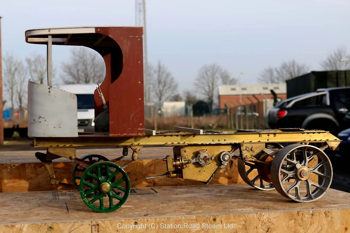 2 inch scale part-built Clayton wagon