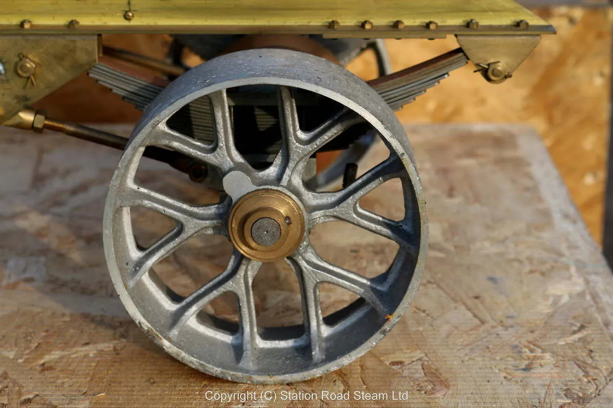 2 inch scale part-built Clayton wagon