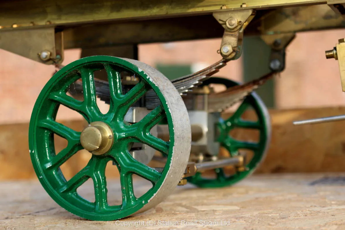 2 inch scale part-built Clayton wagon