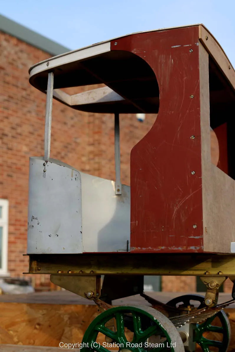 2 inch scale part-built Clayton wagon