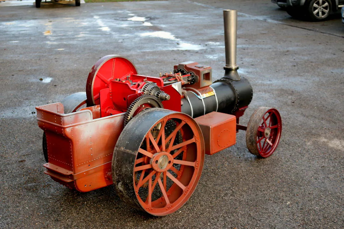 Part-built 4 inch scale Burrell DCC Showmans Road Locomotive