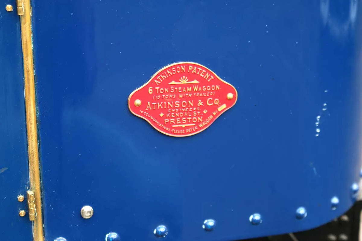 3 inch scale Atkinson steam wagon