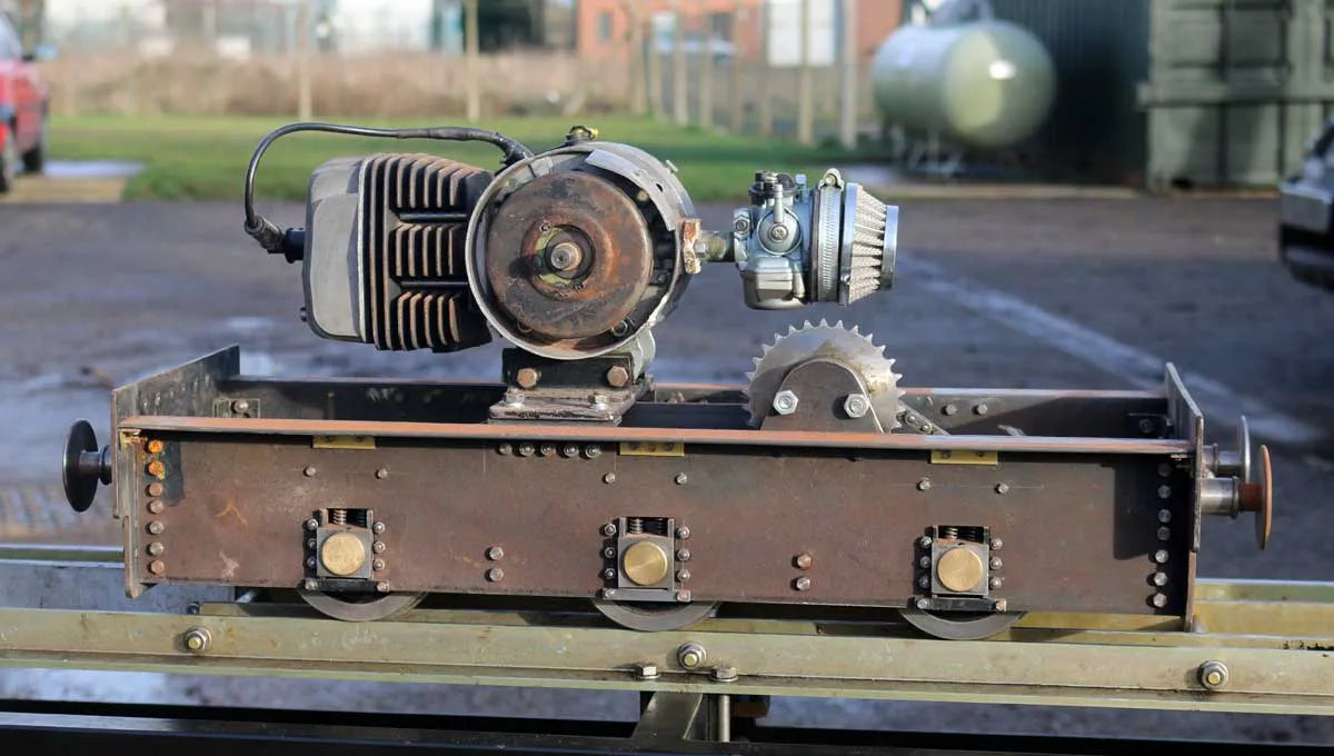 5 inch gauge part-built petrol 0-6-0