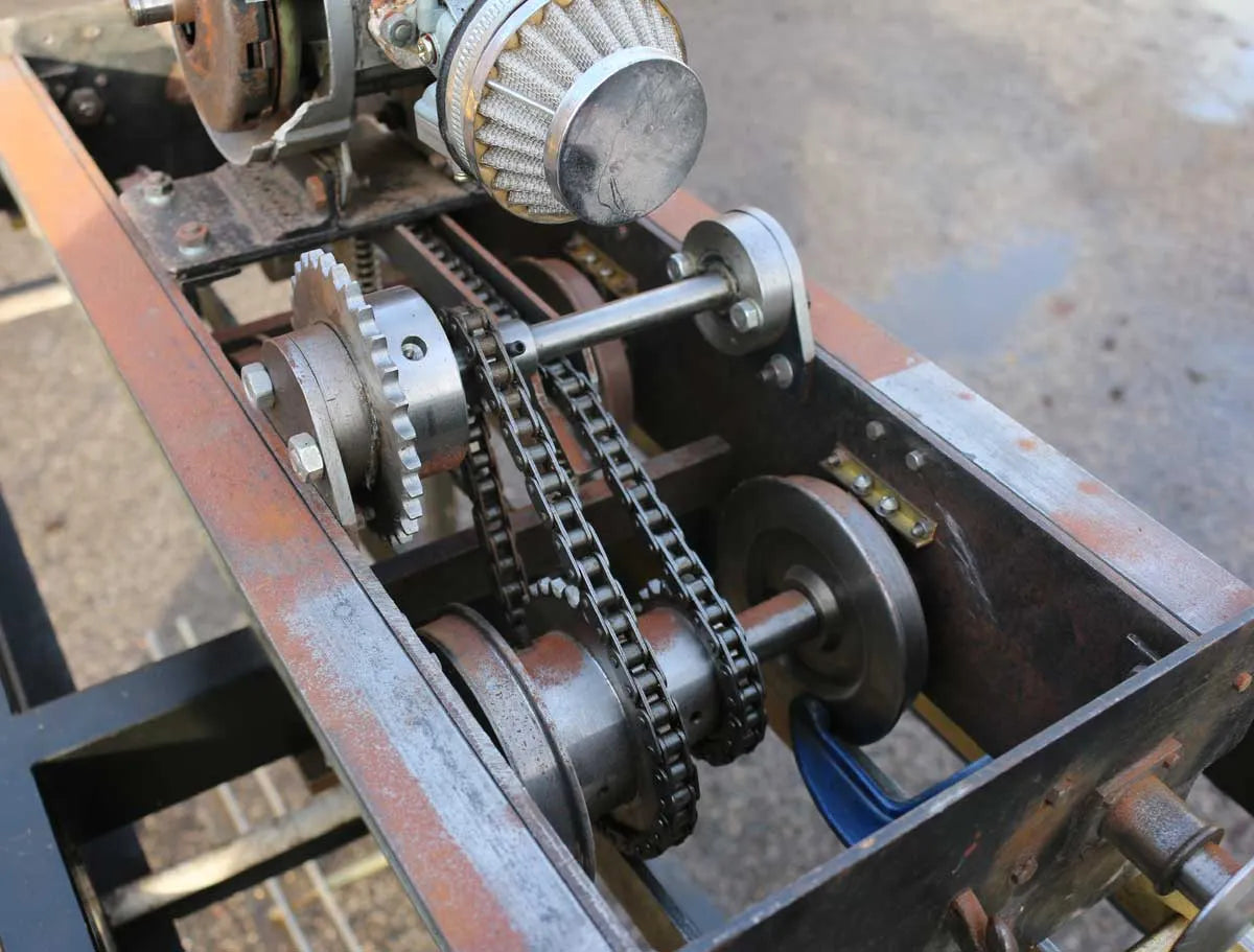 5 inch gauge part-built petrol 0-6-0