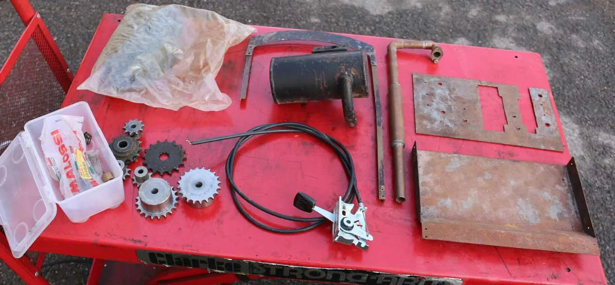 5 inch gauge part-built petrol 0-6-0