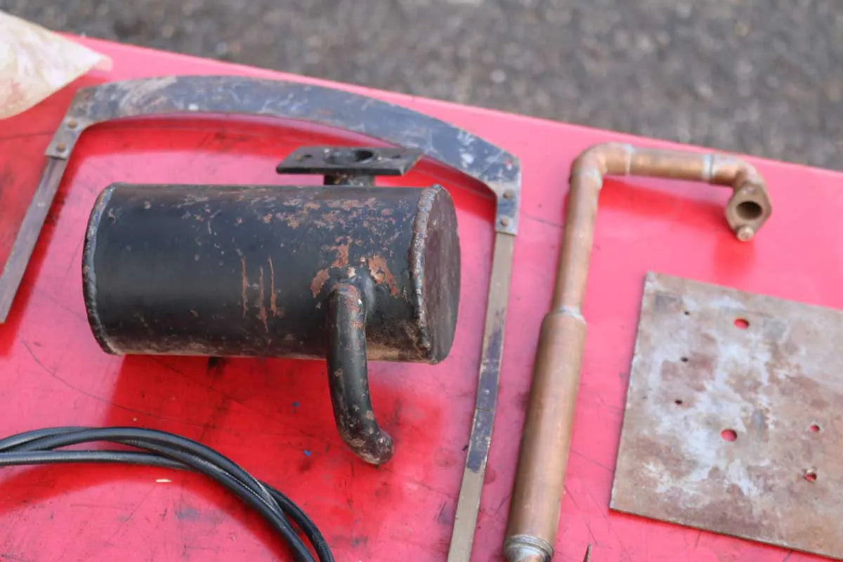 5 inch gauge part-built petrol 0-6-0