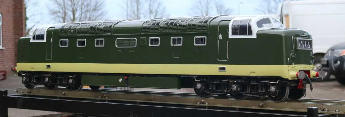 5 inch gauge Class 55 battery electric