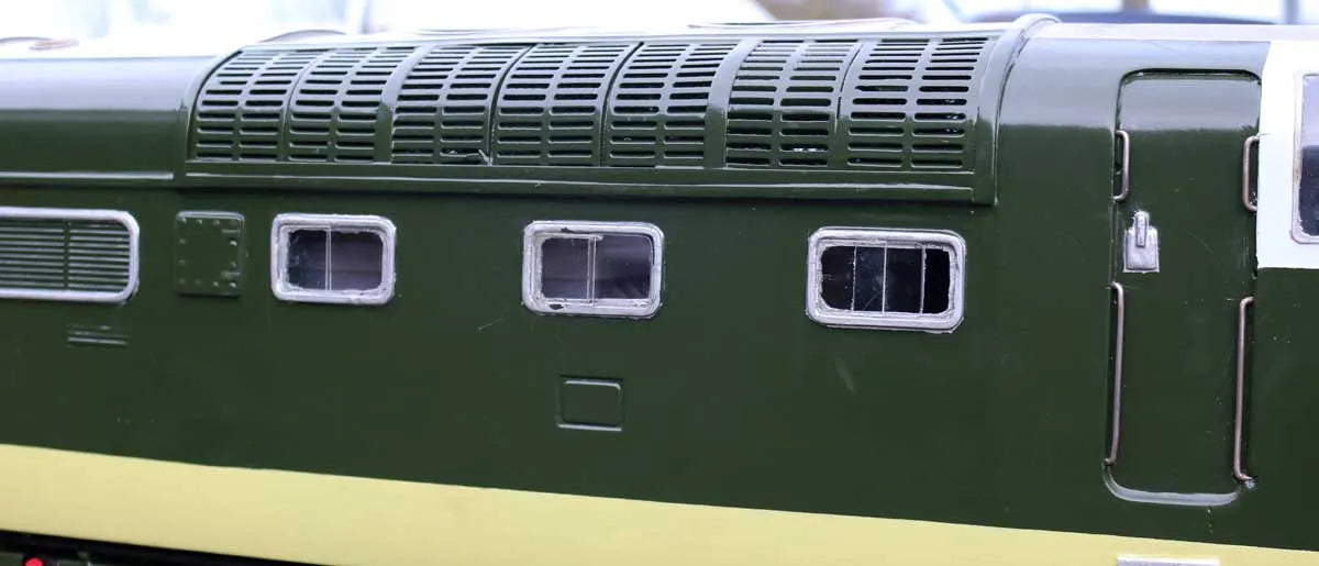 5 inch gauge Class 55 battery electric