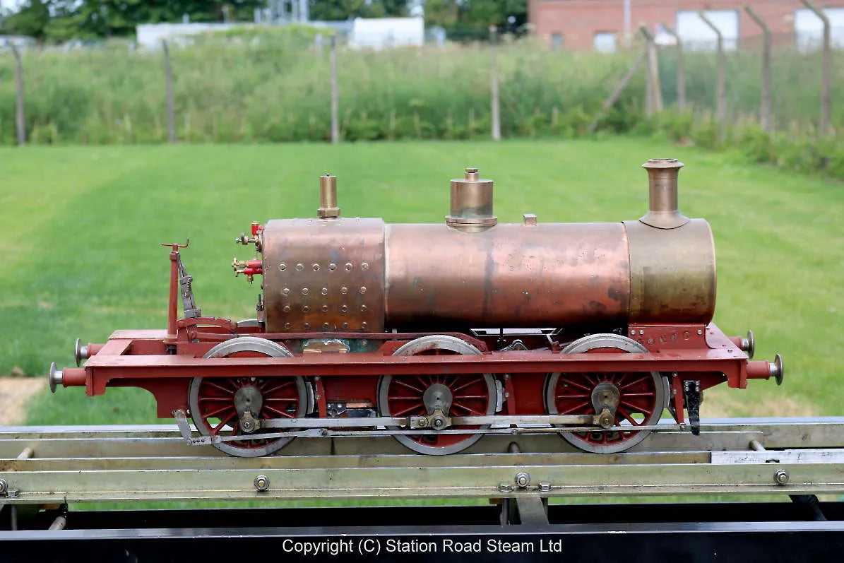 Part-built 5 inch gauge GWR 0-6-0PT with commercial boiler