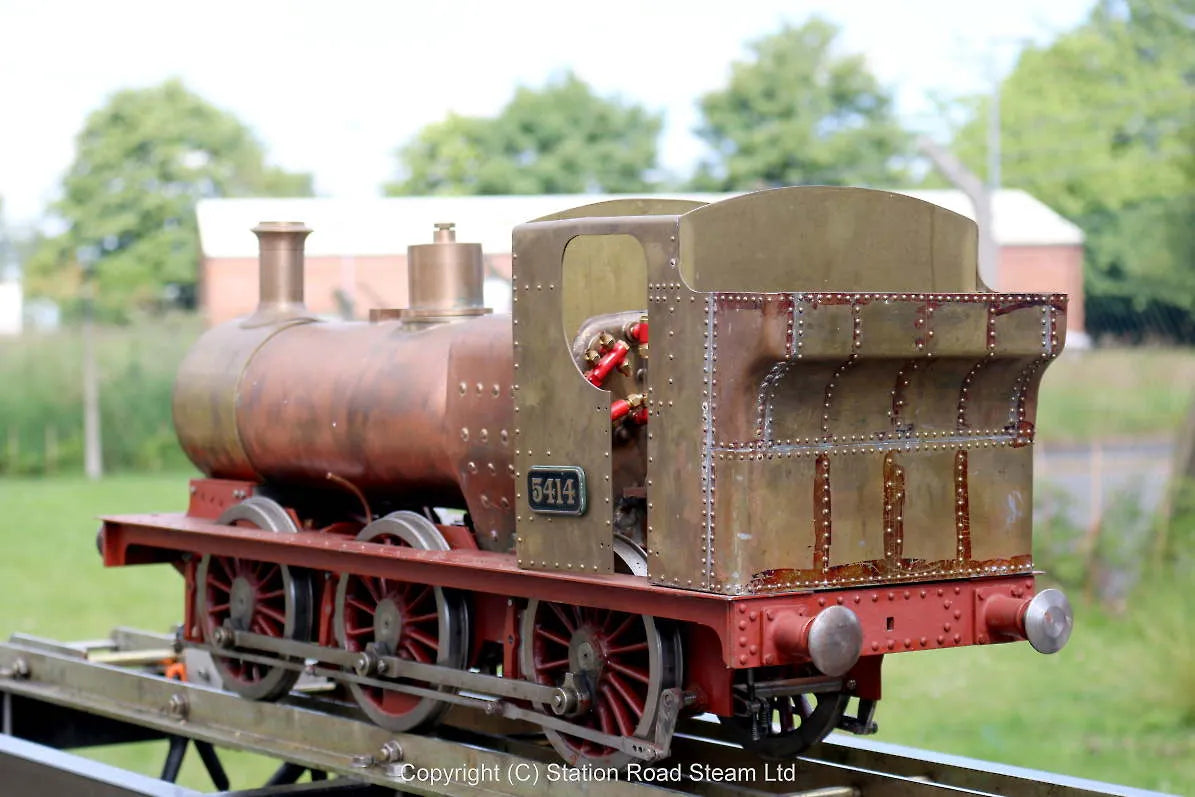 Part-built 5 inch gauge GWR 0-6-0PT with commercial boiler