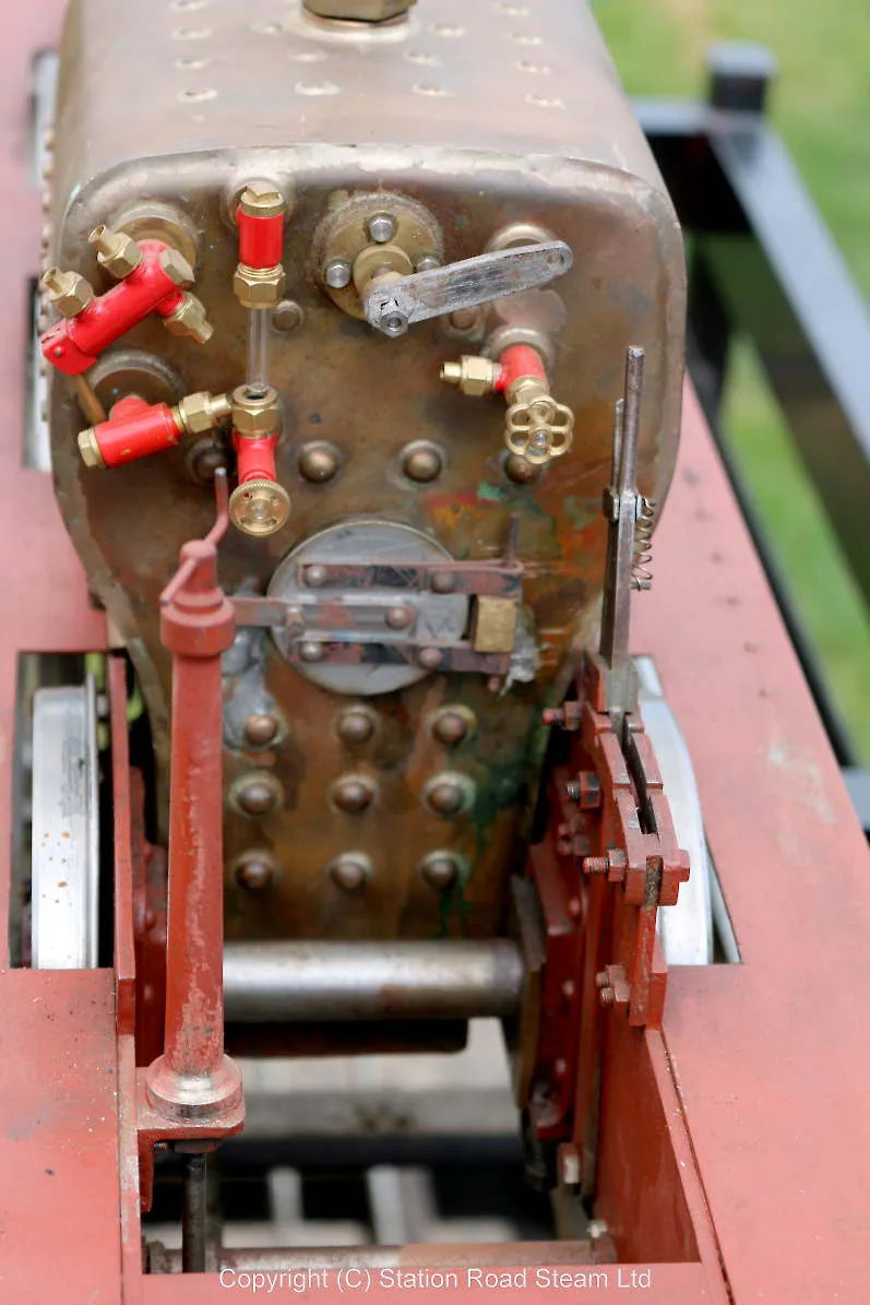 Part-built 5 inch gauge GWR 0-6-0PT with commercial boiler