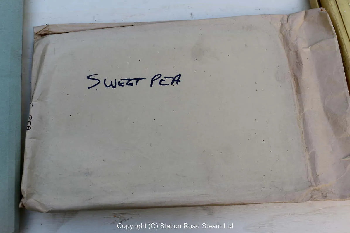 5 inch gauge Sweet Pea frames, castings,drawings & book