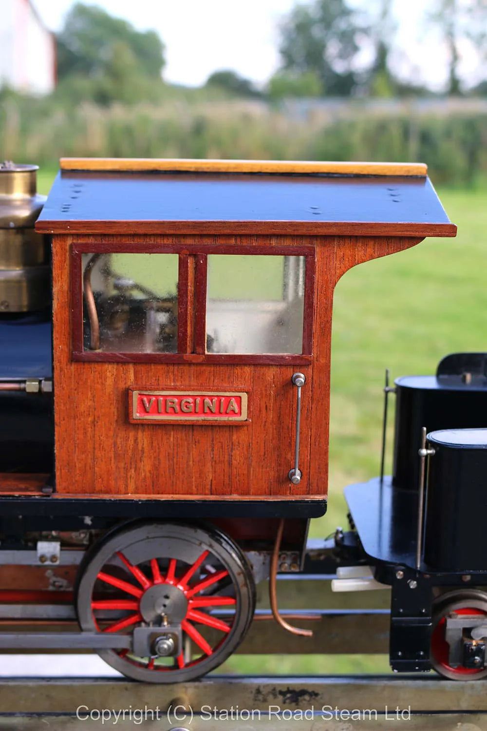3 1/2 inch gauge Virginia 4-4-0