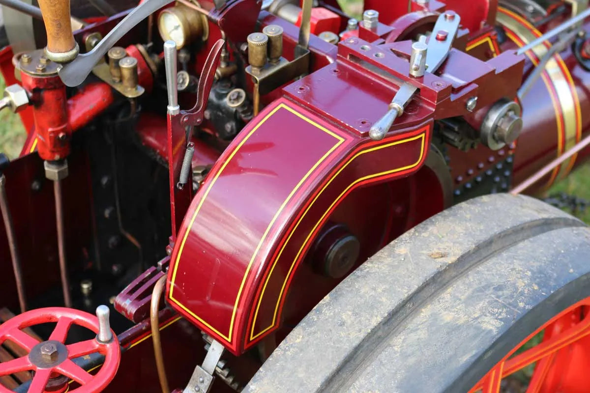 4 inch scale Burrell traction engine