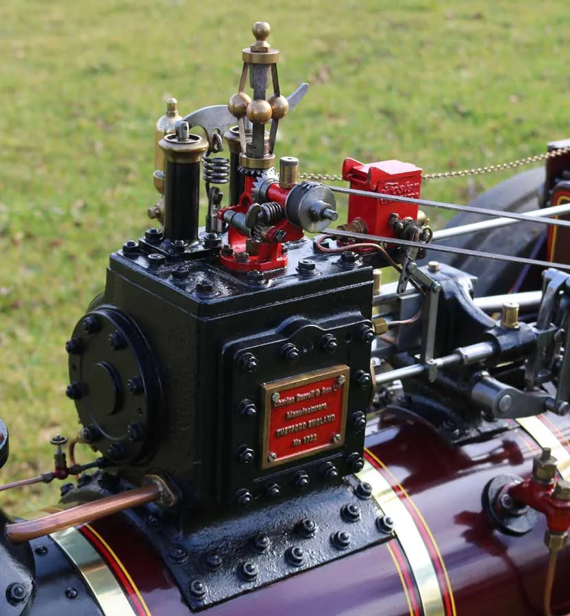4 inch scale Burrell traction engine