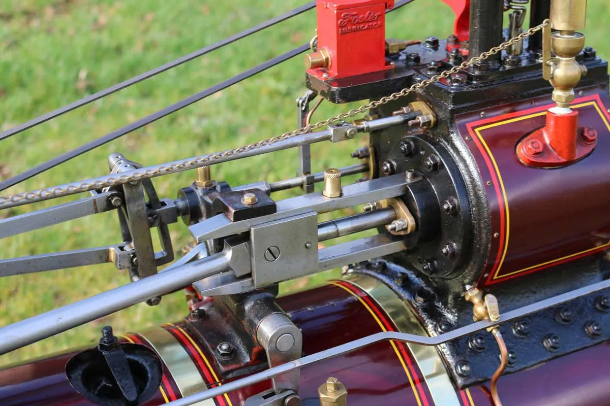 4 inch scale Burrell traction engine