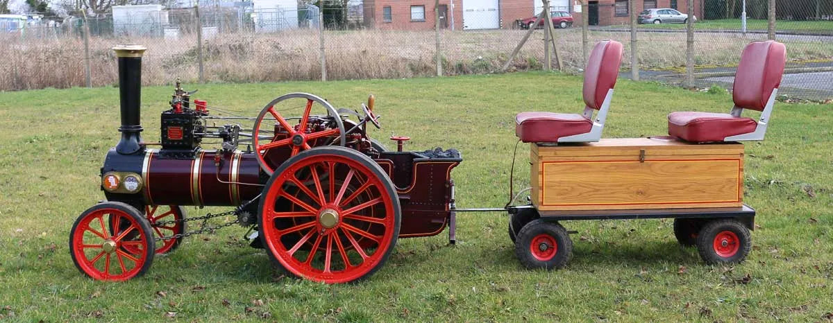 4 inch scale Burrell traction engine
